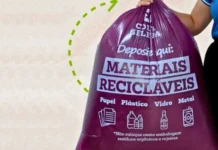 Visan inicia nova entrega de embalagens para coleta seletiva