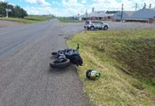 Perseguição em Campos Novos termina com moto apreendida