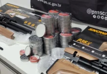 Polícia apreende mais de 31 mil munições e armas de pressão no Oeste de SC