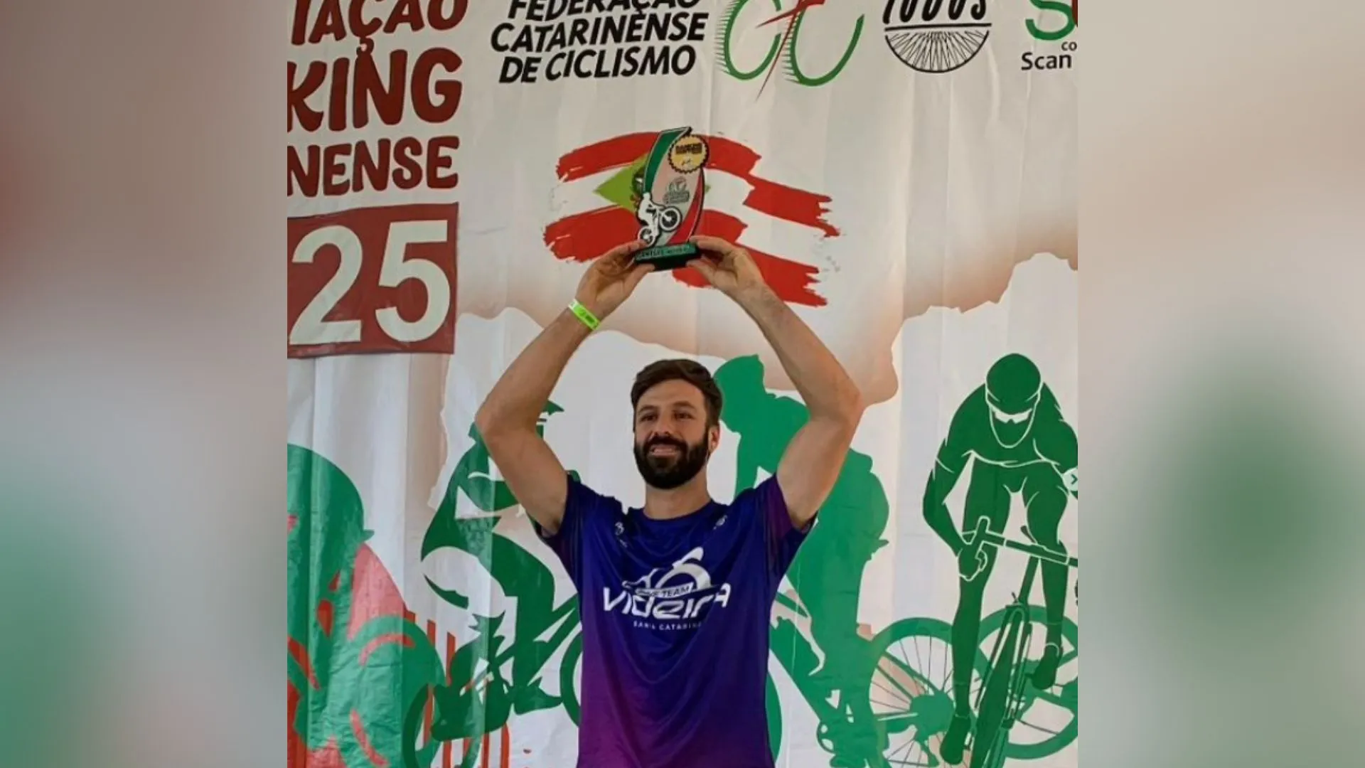 Atletas de Videira são premiados como Melhores do Ano no ciclismo catarinense