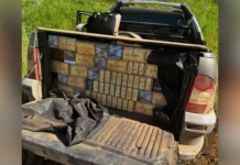 Fuga de contrabandista com 12.500 cigarros em SC termina em acidente