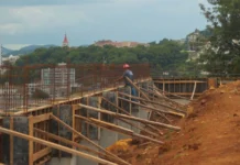 Obras do novo CEMEI no Bairro São Cristóvão avançam em Videira