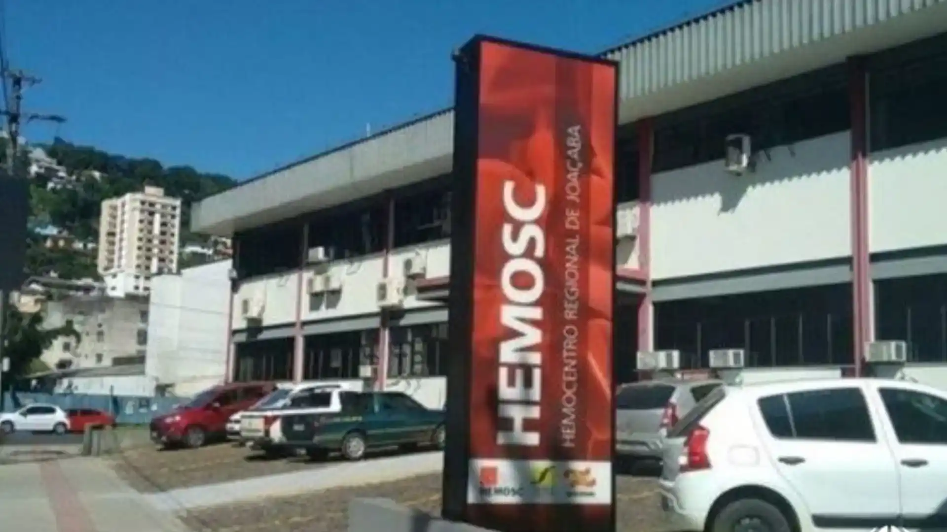 Hemosc realiza coleta externa de sangue em Fraiburgo