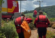 Buscas por possível mulher desaparecida mobilizam Corpo de Bombeiros em Videira