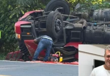 Caçadorense morre em grave acidente na BR-153 no Paraná