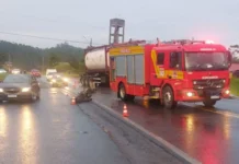 Quatro mortos e oito feridos nas rodovias de SC neste final de semana