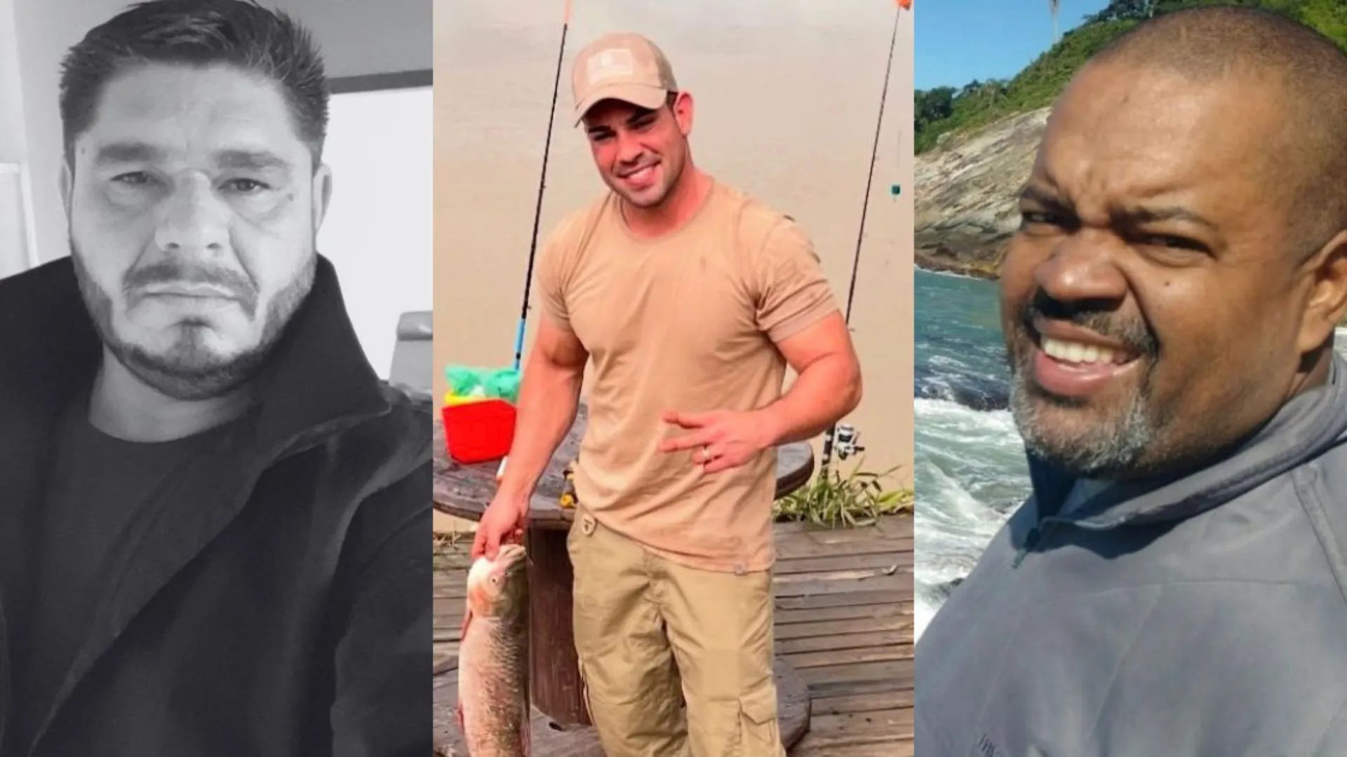 Quem são os três amigos que desapareceram durante pescaria em SC