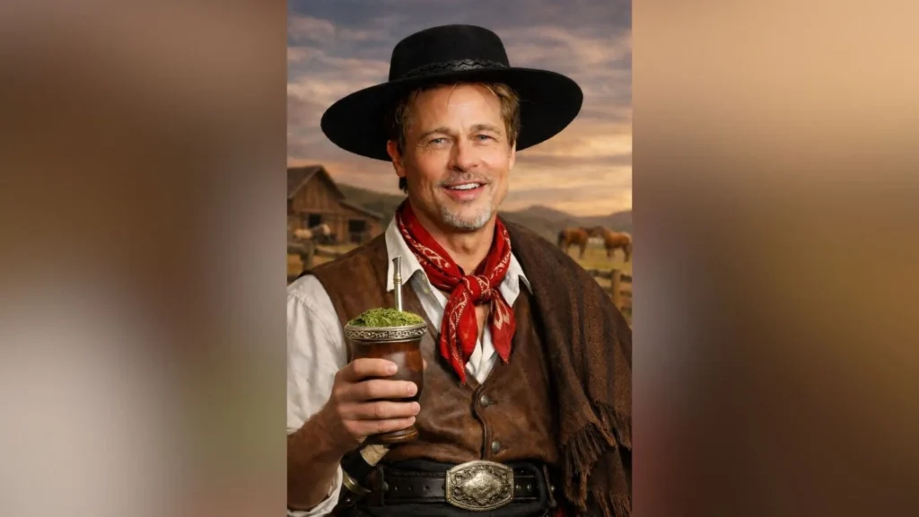 Suposta noiva de Brad Pitt diz que história era brincadeira