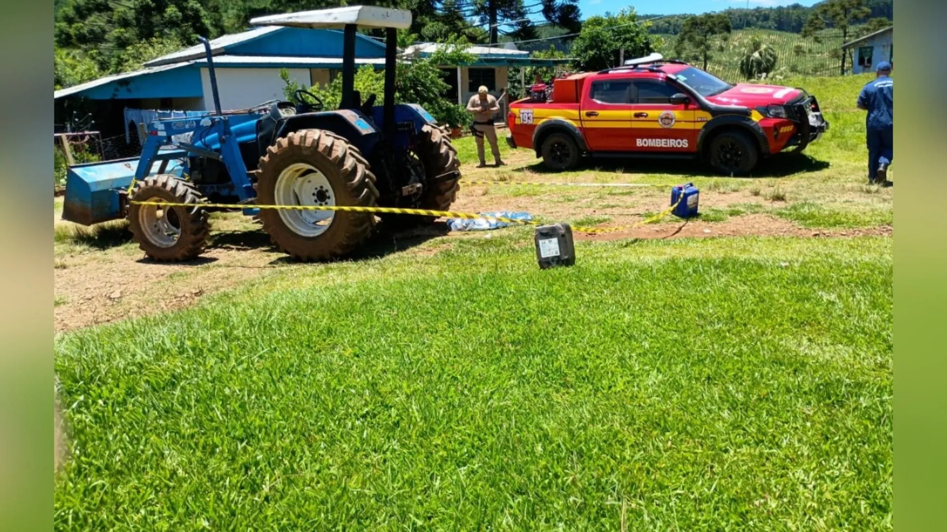 Criança de 4 anos morre em acidente com trator em Monte Carlo