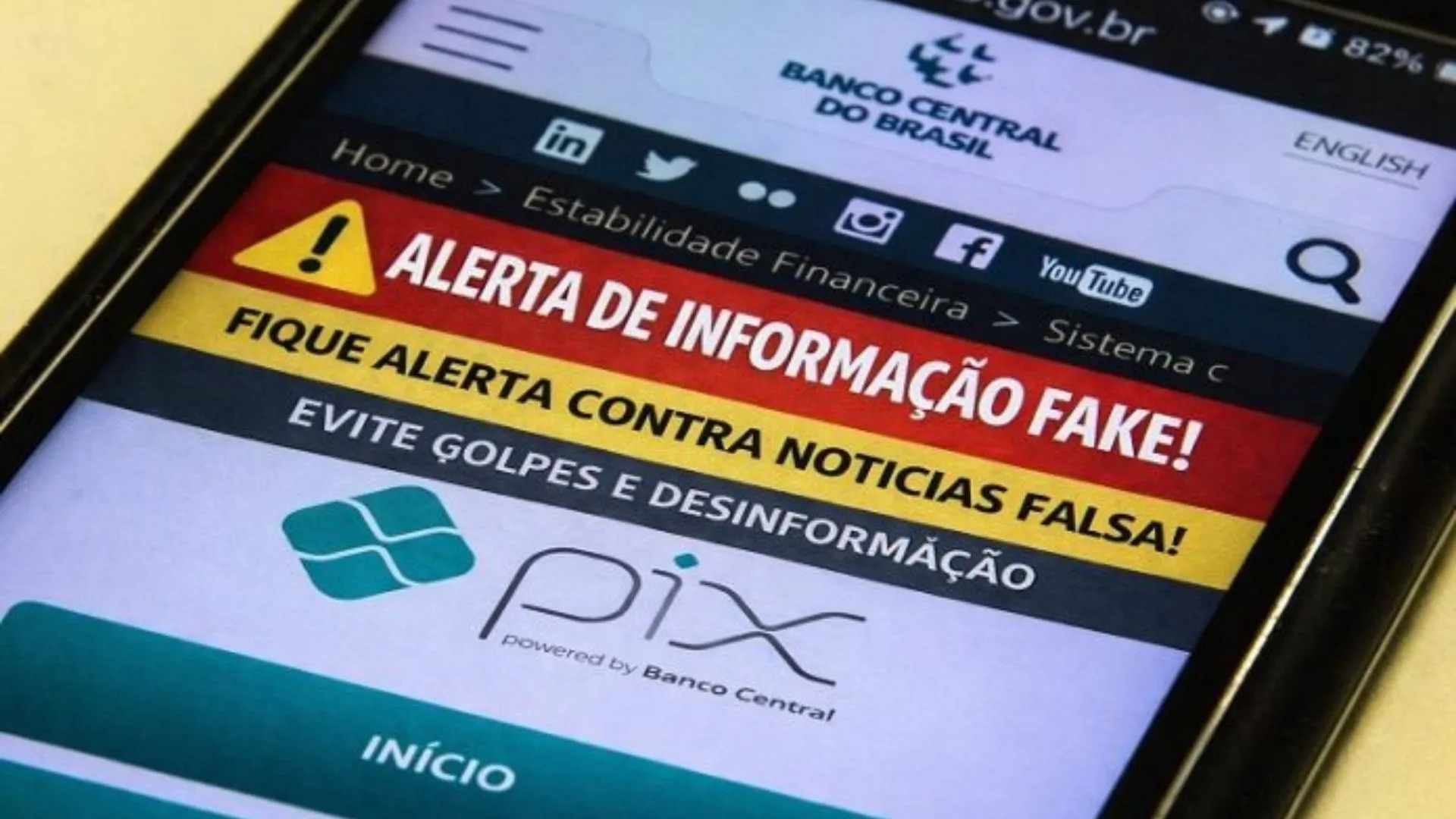 Receita Federal alerta novamente para fake news sobre cobrança do PIX