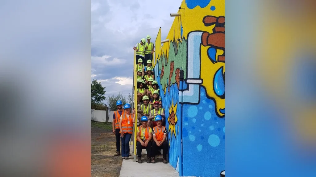 Oficina de Grafite abre agenda de ações sociais da BRK em 2026