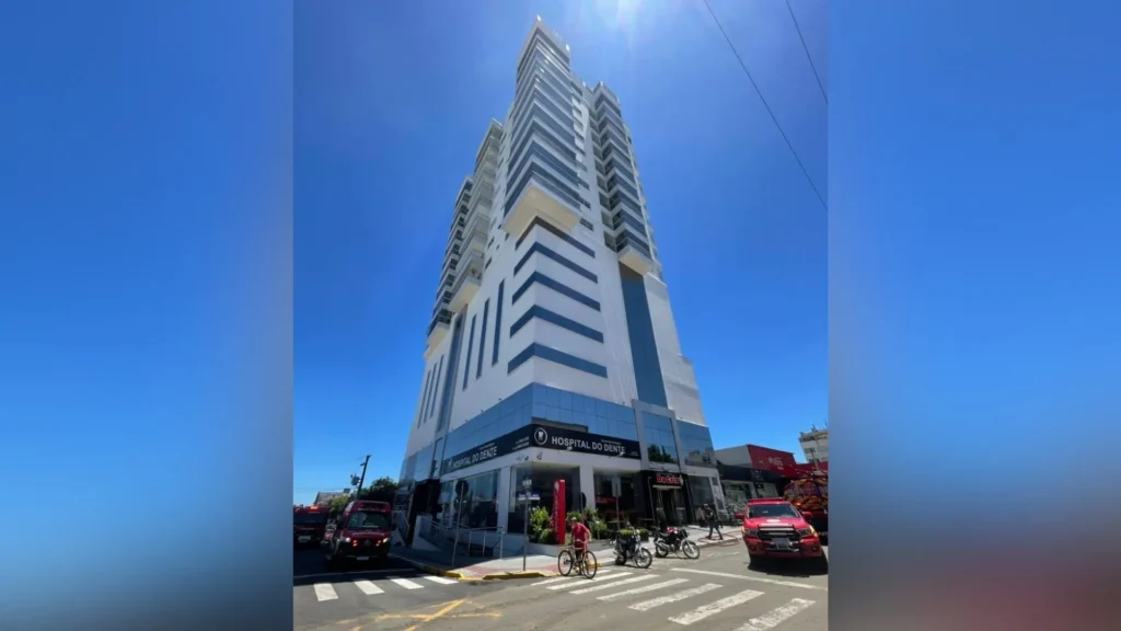 Incêndio atinge padaria no centro de Campos Novos