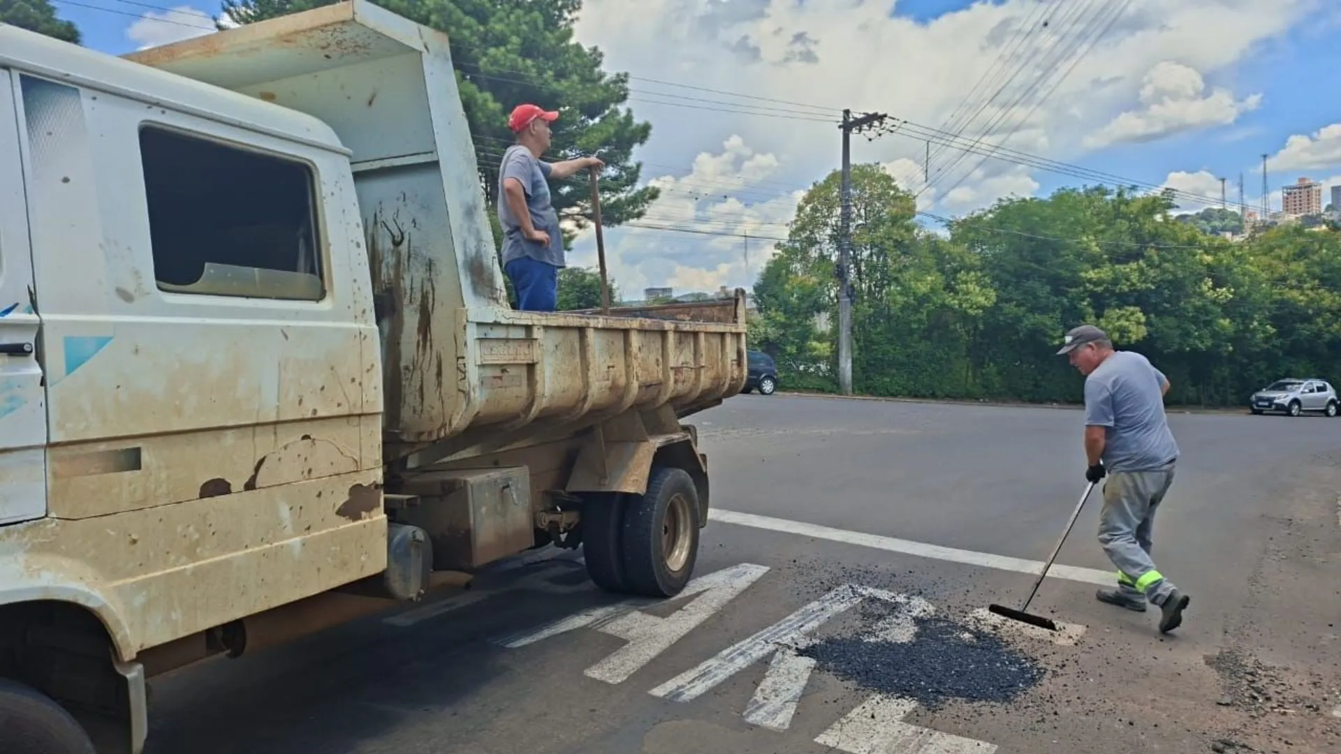 Secretaria de Infraestrutura atua em várias frentes em Caçador