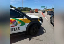 Mortes em rodovias estaduais de SC caem 37% na virada do ano