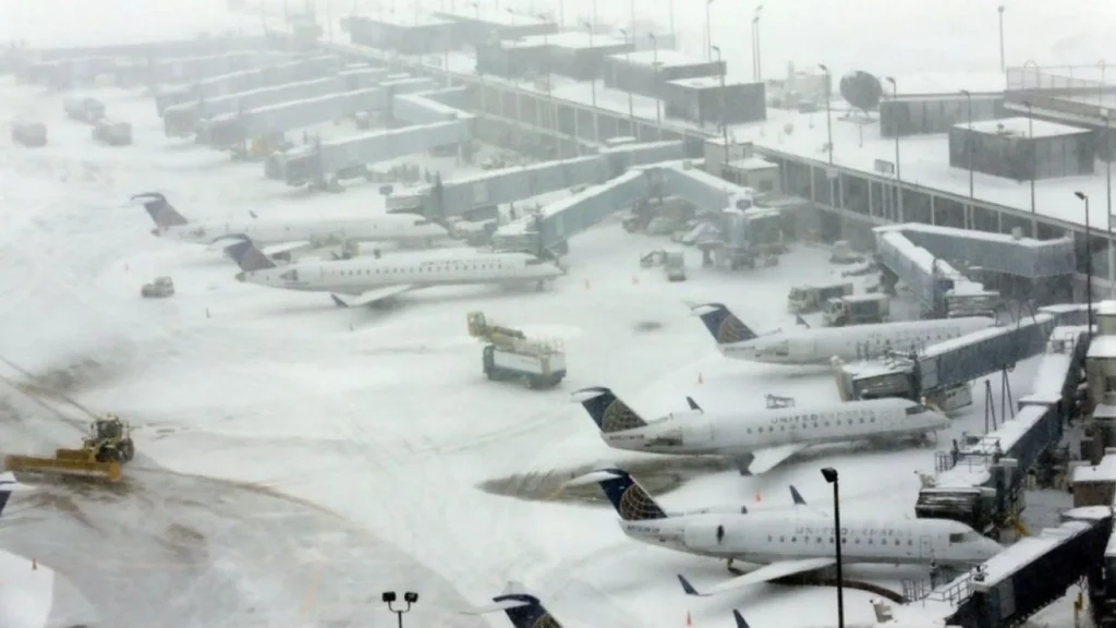 Tempestade de neve nos EUA afeta voos em Guarulhos