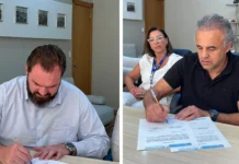 Assinadas ordens de serviço para o Posto de Saúde do Berger