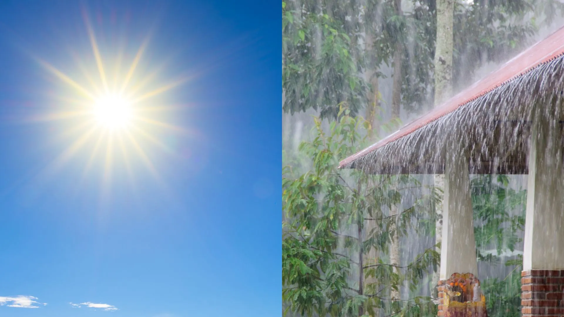 Semana de calor e temporais típicos de verão em Santa Catarina