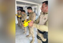 15º BPM realiza treinamento para o uso da Taser X2