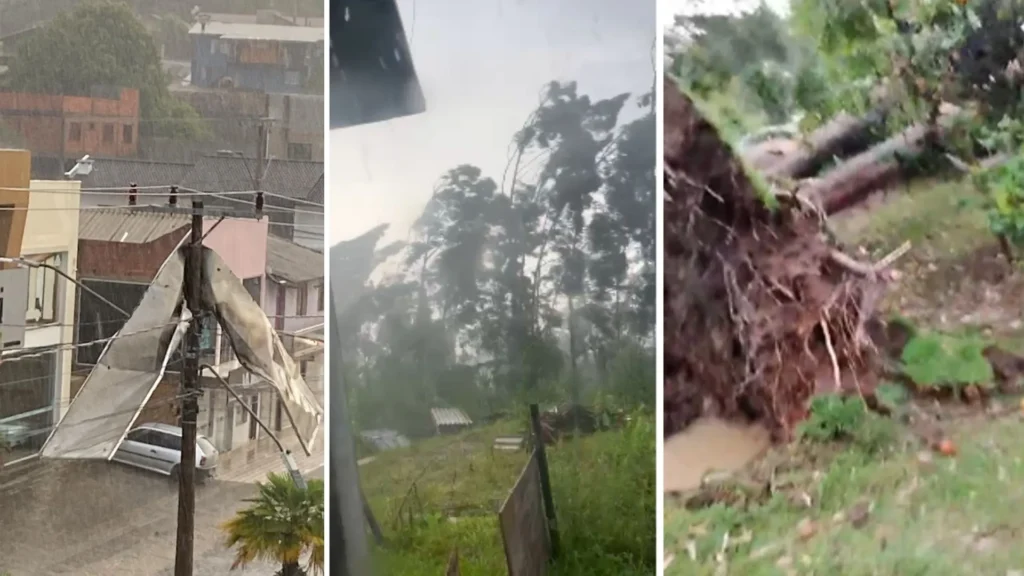 Novo temporal causa alagamentos e prejuízos em Timbó Grande