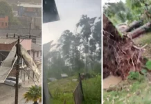 Novo temporal causa alagamentos e prejuízos em Timbó Grande