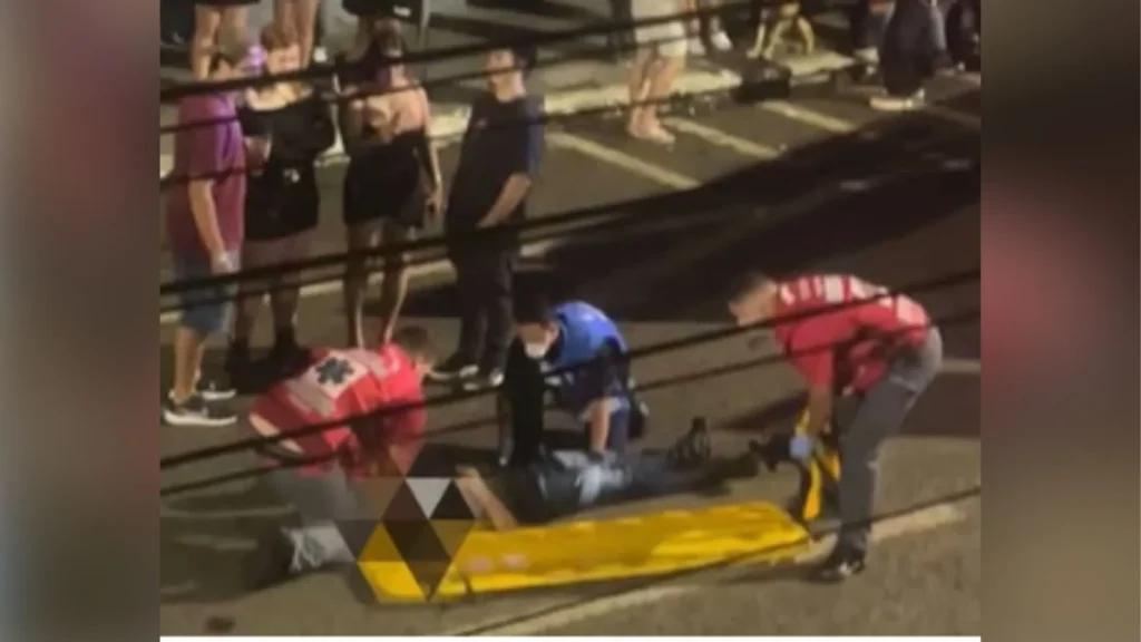 Homem é hospitalizado após briga na saída de balada em Caçador