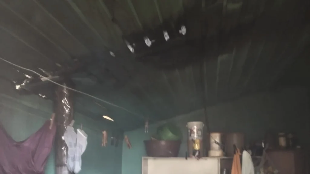 Chaminé de fogão a lenha causa incêndio em Campos Novos