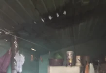 Chaminé de fogão a lenha causa incêndio em Campos Novos