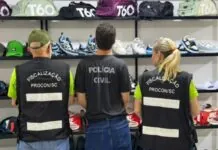 Polícia Civil de SC apreende R$ 2,3 milhões em produtos piratas em apenas dois dias