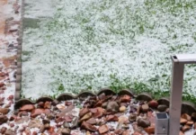 Forte temporal com granizo assusta moradores de Videira e Iomerê