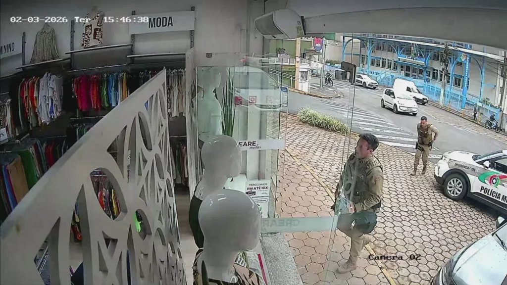 Suspeitos de furtos no comércio de Videira são presos