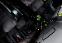 Ônibus com rota Rio do Sul a Concórdia cai em ribanceira e deixa três mortos na BR-470