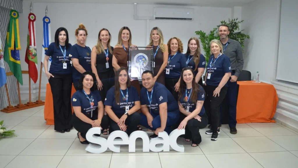 Senac Videira conquista reconhecimento nacional na formação em Enfermagem