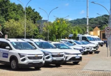 Videira renova frota municipal com 16 veículos zero km