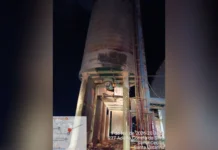 Após três horas de trabalho, bombeiros controlam incêndio em silo