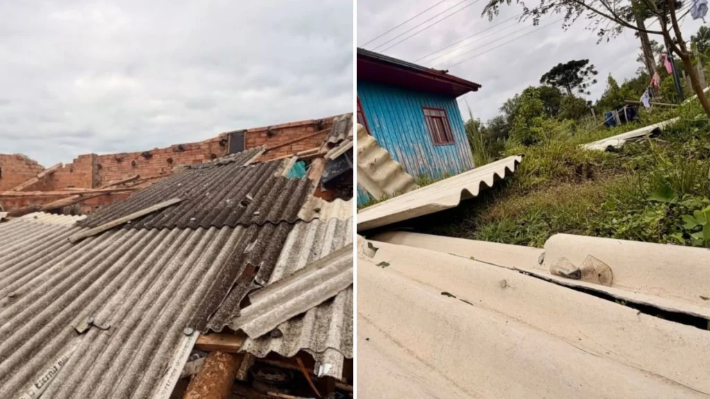 Canoinhas decreta situação de emergência após tempestade