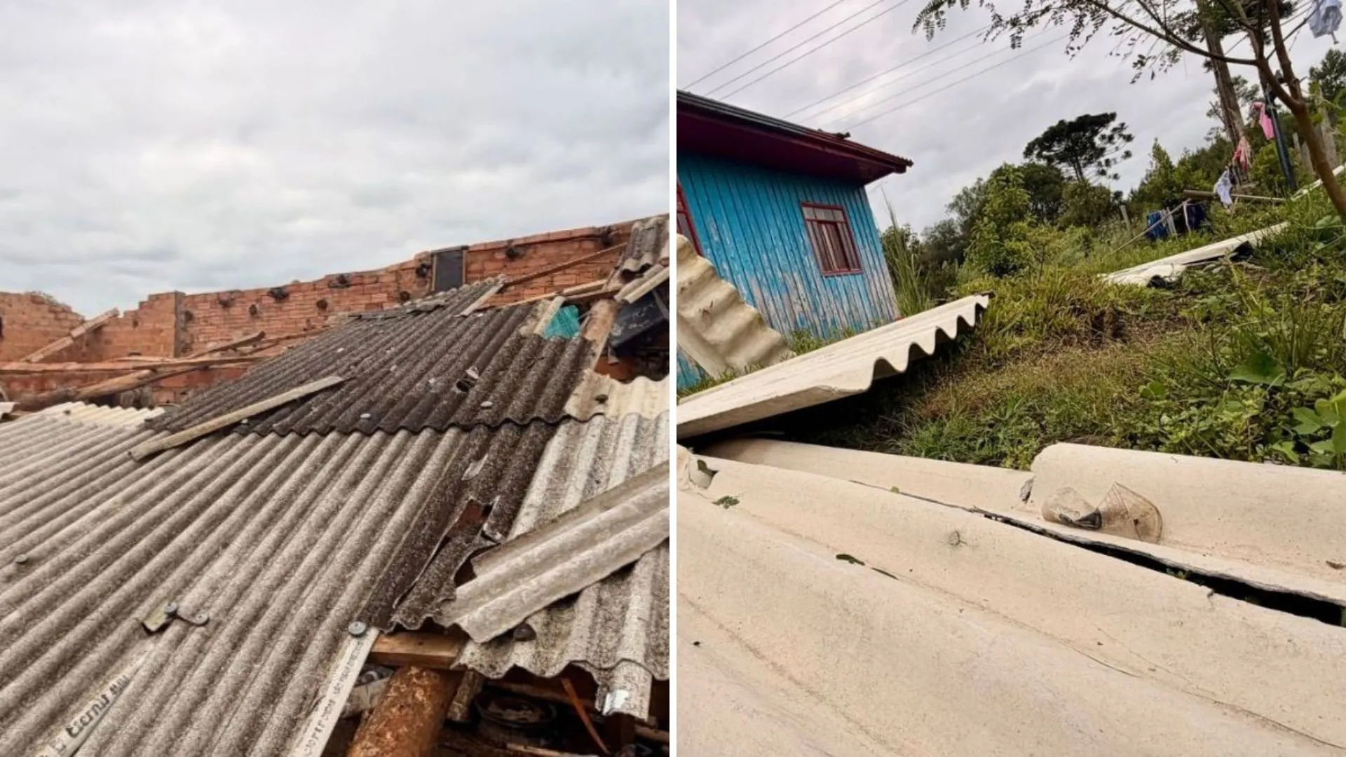 Canoinhas decreta situação de emergência após tempestade