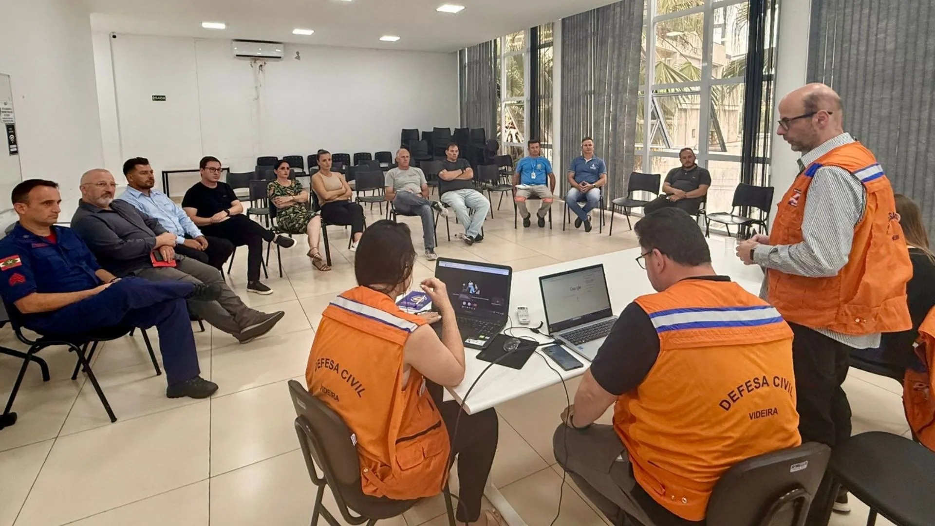 Videira se prepara para 2º Simulado de Desastres Naturais