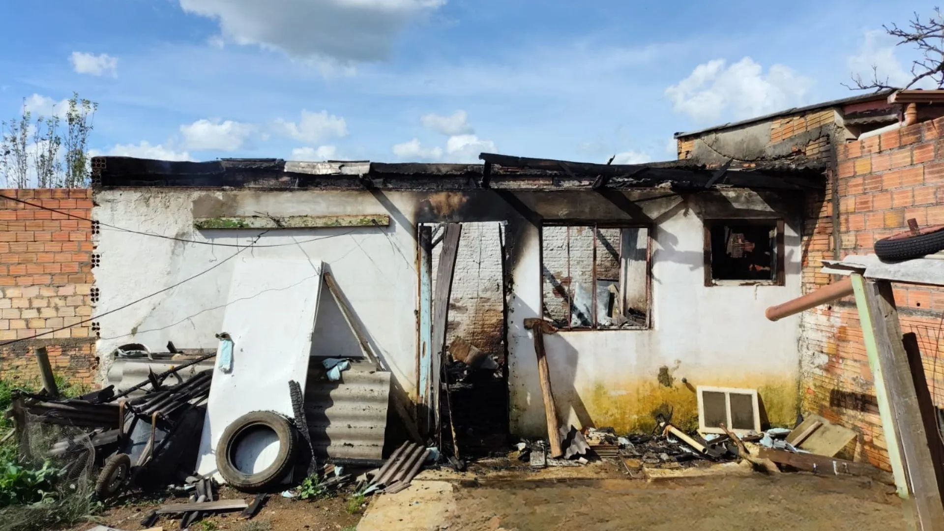 Homem é preso após confessar ter ateado fogo em imóvel de Fraiburgo