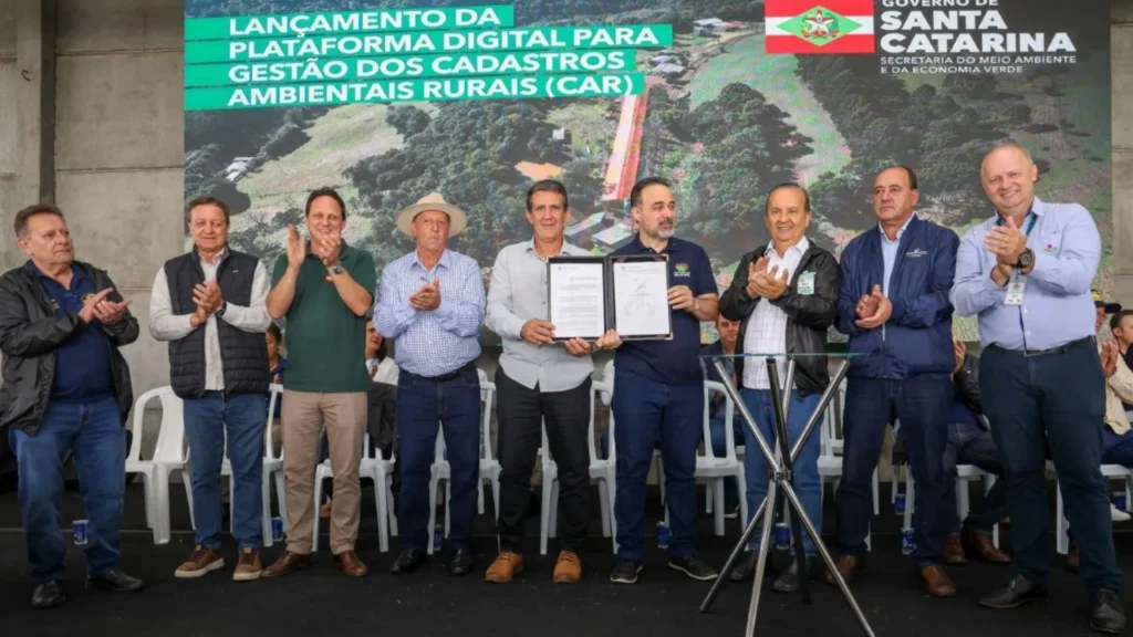 Plataforma digital do CAR chega a SC e reduz 90% do tempo de análise