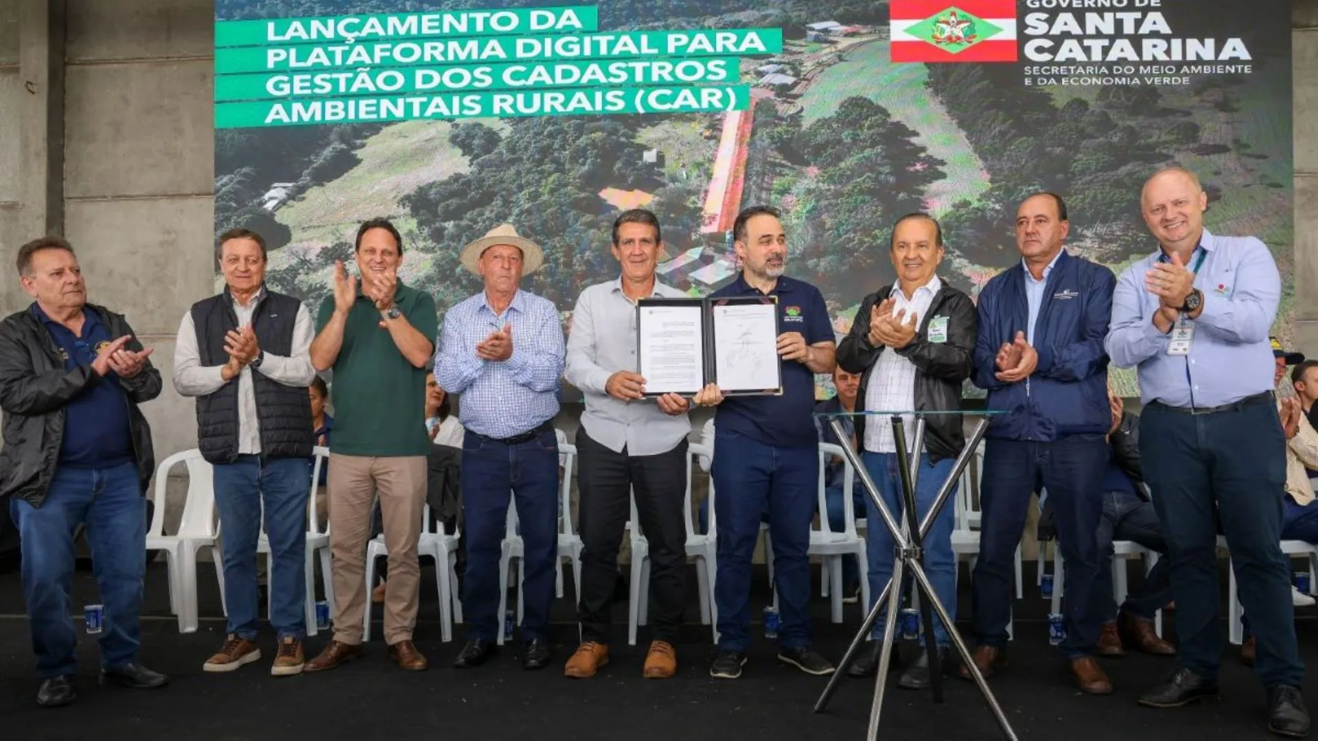 Plataforma digital do CAR chega a SC e reduz 90% do tempo de análise