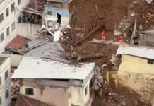 Sobem para 37 o numero de mortos devido as chuvas em Minas Gerais