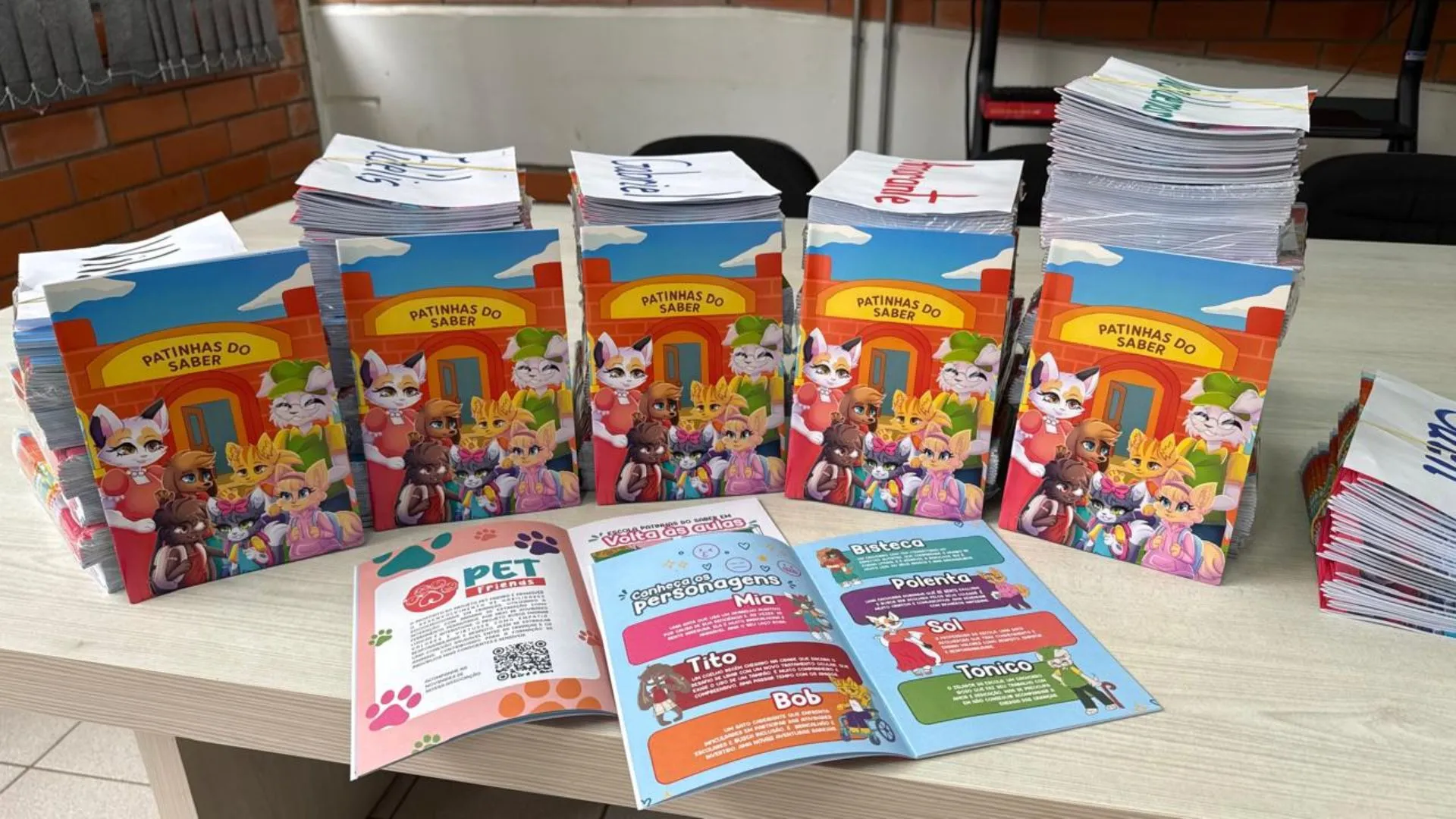 Projeto Pet Friends leva ética e valores para alunos de Videira