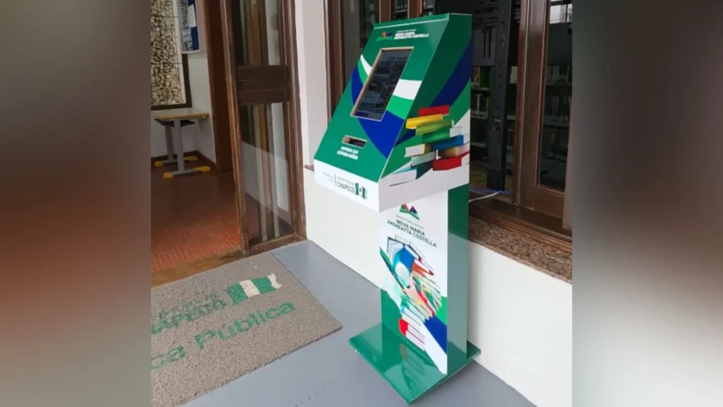 Totem interativo de Videira aproxima comunidade da leitura em SC
