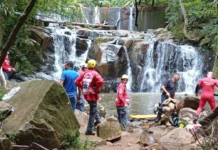 Corpo de jovem de 21 anos é encontrado em cachoeira no Oeste