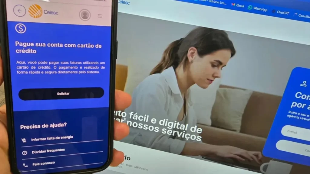 Celesc agora permite pagar fatura com cartão e em até 21 vezes