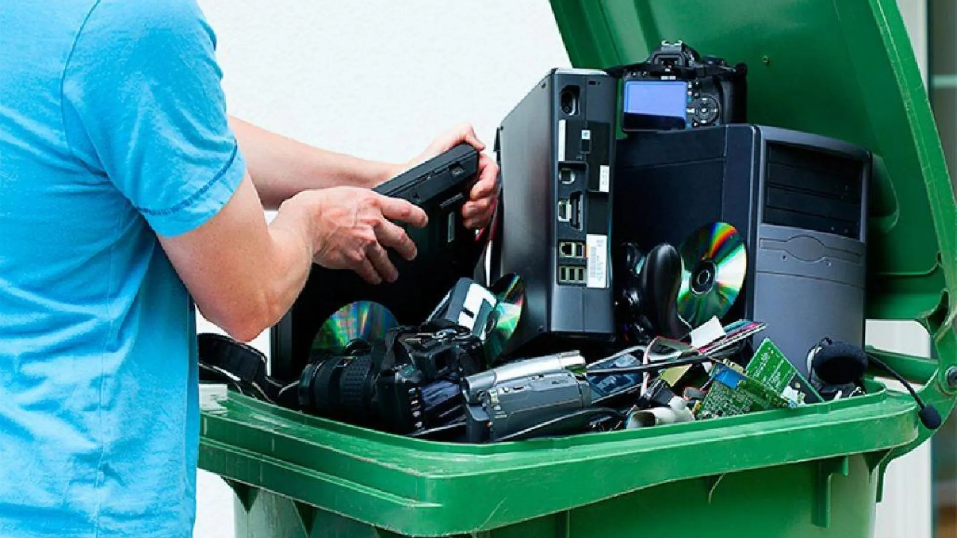 Tangará recebe ação de descarte de eletrônicos