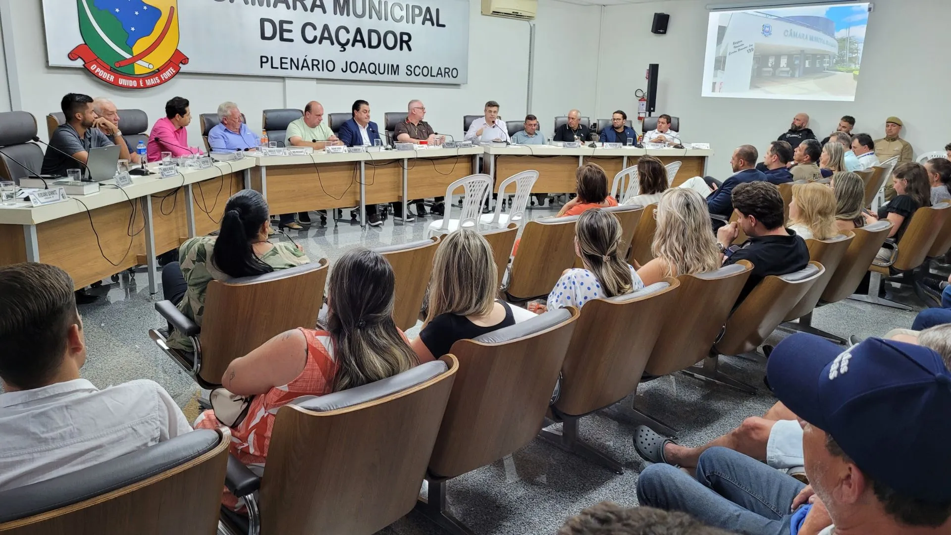 Prefeito Alencar Mendes apresenta planejamento do ano para Caçador