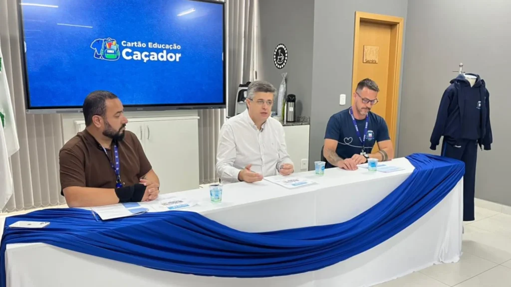 Prefeitura de Caçador apresenta oficialmente o Cartão Educação