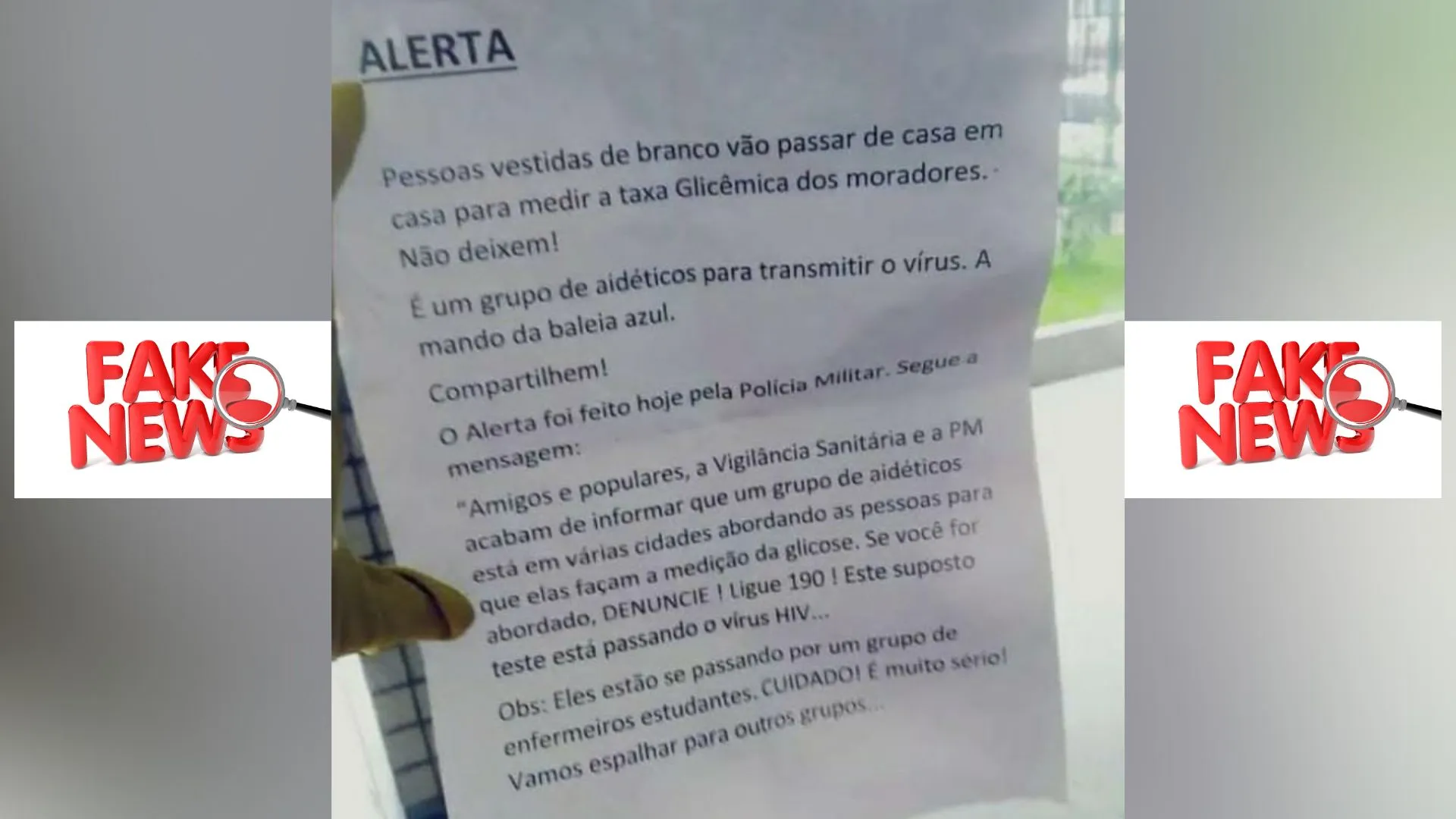 Secretaria de Saúde de Caçador desmente boato sobre atuação de grupo do HIV