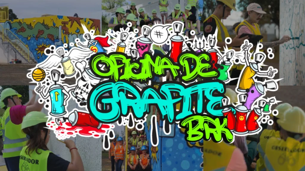 Oficina de Grafite da BRK abre novas inscrições